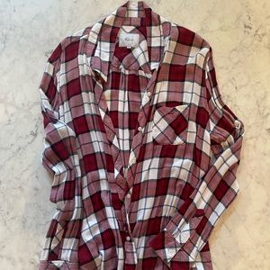 Rails long sleeve plaid button down. Size XL.